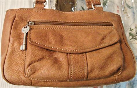 classic bag from with a real leather . 